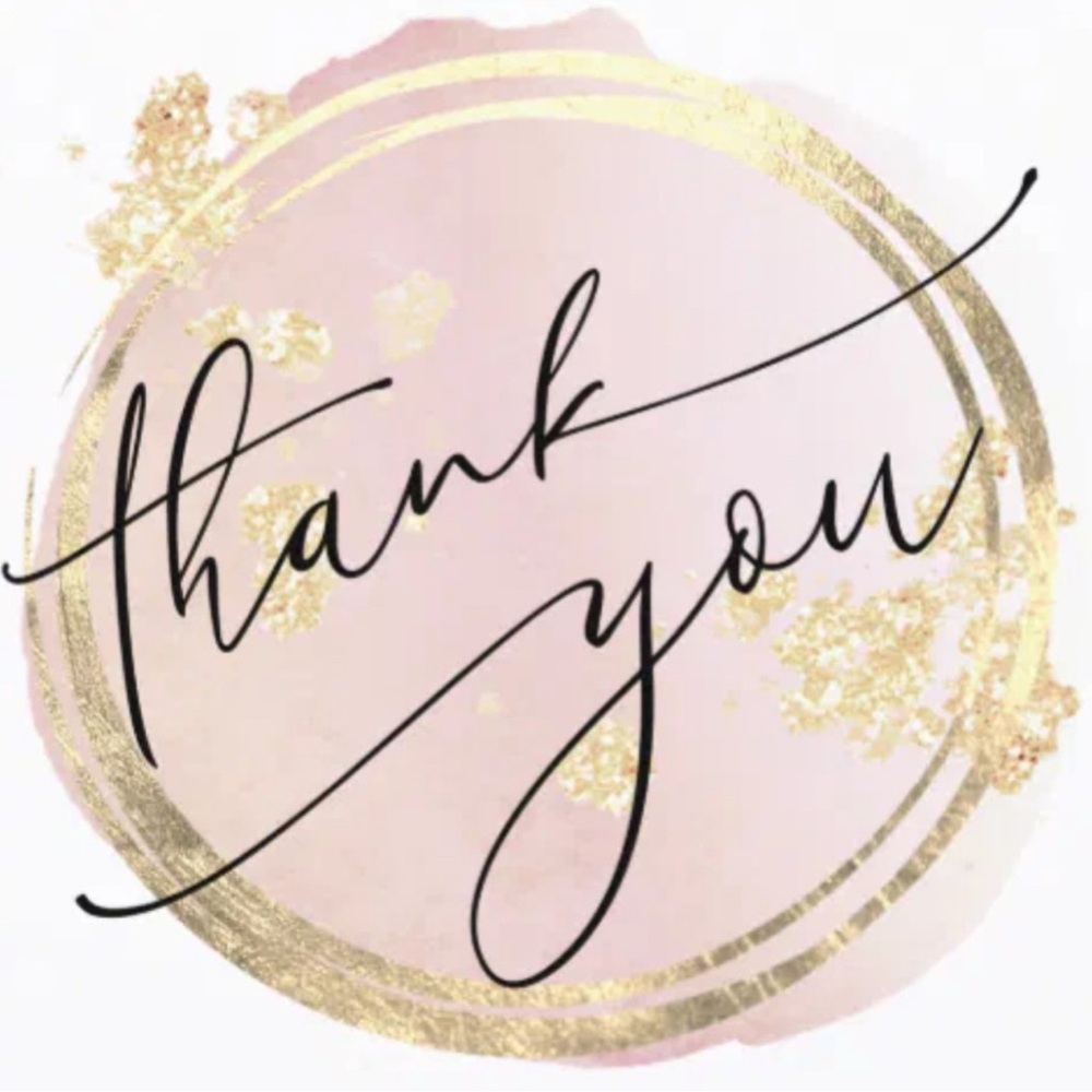 Thank you for shopping with me.